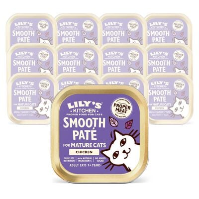 Lily's Kitchen Cat Senior Smooth Pat&eacute;, Pollo 85 gr