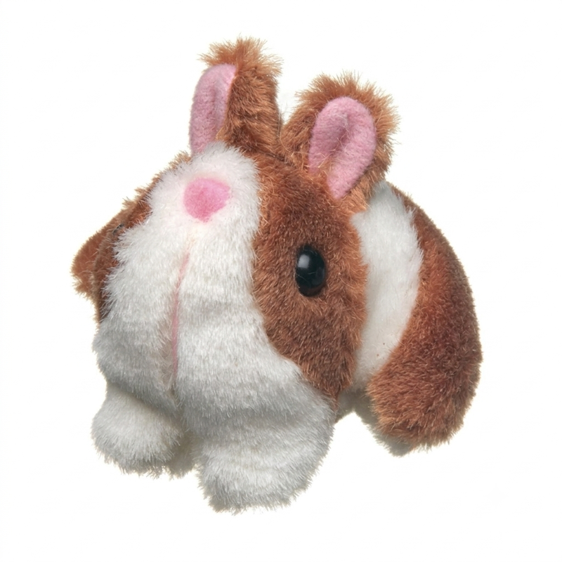 Camon Peluche Tremolini a forma di Topolino o Coniglietto 8 cm