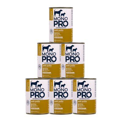 Monopro Dog Adult All Breeds Pat&egrave; Pollo 400 gr