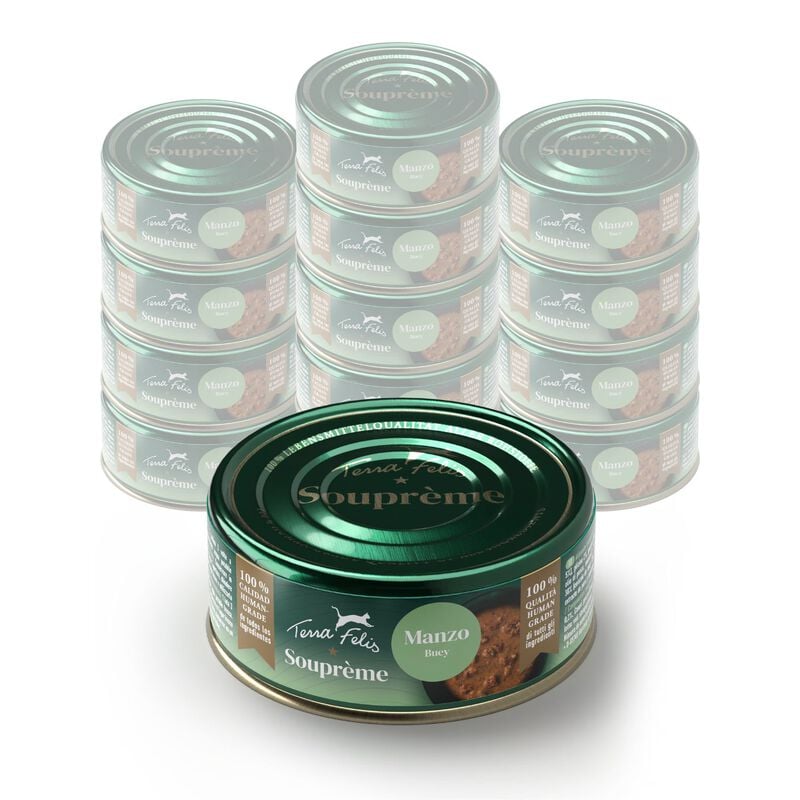 Terra Felis Cat Adult Soupr&egrave;me Manzo 85 gr