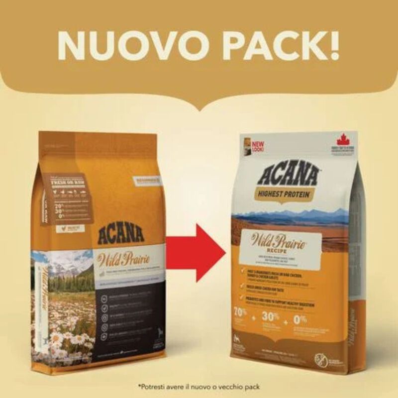 Acana Dog Adult Wild Prairie Recipe 2 kg