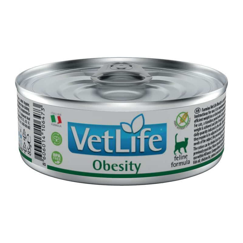 Farmina Vet Life Cat Diet Obesity 85 Gr