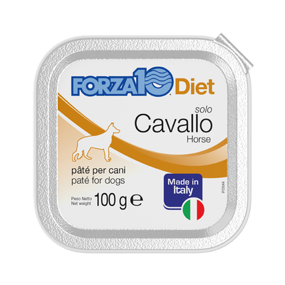 Forza10 Diet Dog Solo Diet paté con Cavallo 100 gr