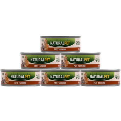 Naturalpet Cat Sterilised Pat&eacute; al tacchino 85gr