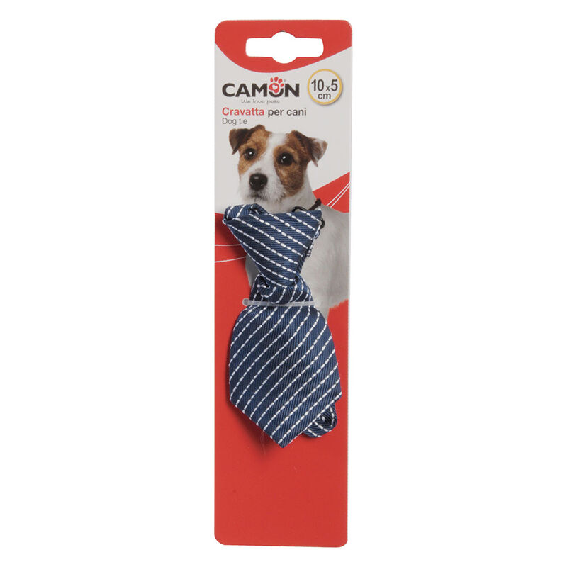 Camon Cravatta a righe per cani 10x5cm