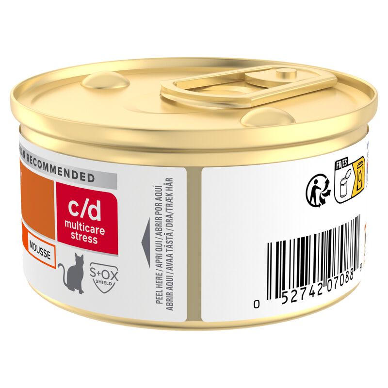 Hill's Prescription Diet c/d Multicare Stress Cibo Umido per gatti adulti con Pollo 85 gr