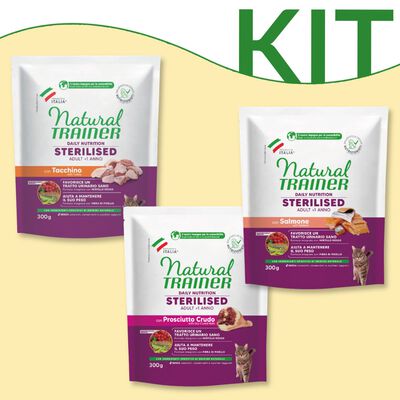Natural Trainer Cat Adult Sterilised 300gr