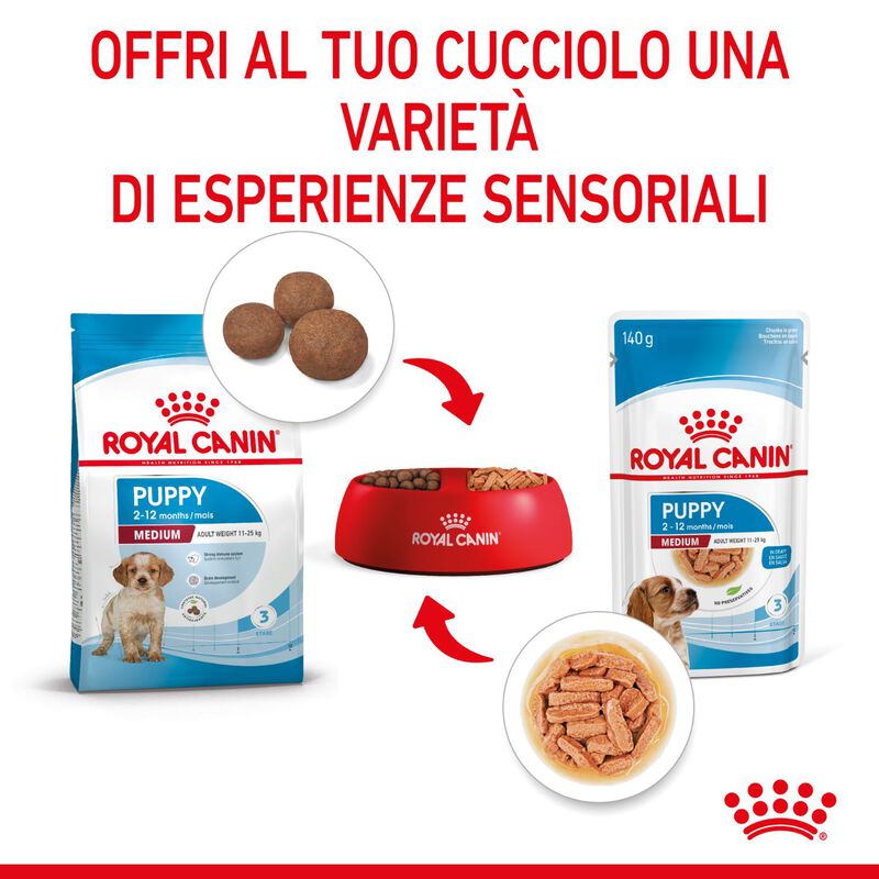 Royal Canin Dog Medium Puppy 140 gr