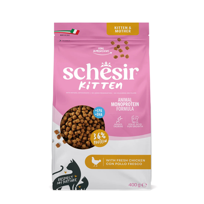 Schesir Monoprotein Kitten pollo 300gr+100gr omaggio