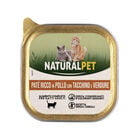 Naturalpet Cat Adult Paté ricco in Pollo Tacchino e Verdure 100 gr image number 0