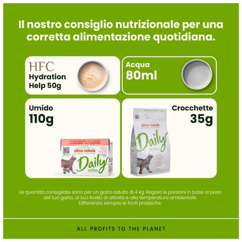Almo Nature Daily Cat Adult con Salmone 90gr