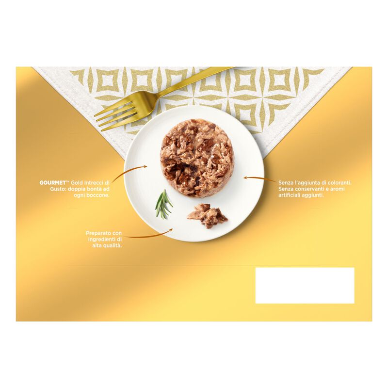 Gourmet Gold Cat Adult Multipack Intrecci di Gusto 24 x 85 gr