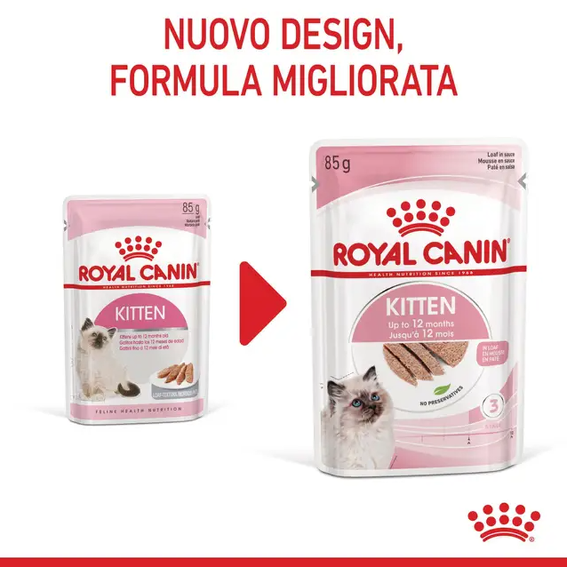 Royal Canin Cat Kitten Loaf  85 gr