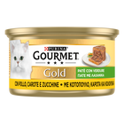 Gourmet Gold Cat Adult Patè con Verdure, con Pollo, Carote e Zucchine 85 gr