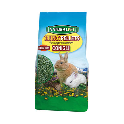 Naturalpet Cruncy Pellets conigli nani 2,7 Kg