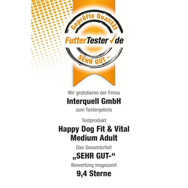 Happy Dog fit & vital Medium Adult 12 kg