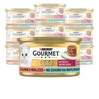Gourmet Gold Cat Adult Intrecci di Gusto Salmone & Merluzzo 85 gr image number 0