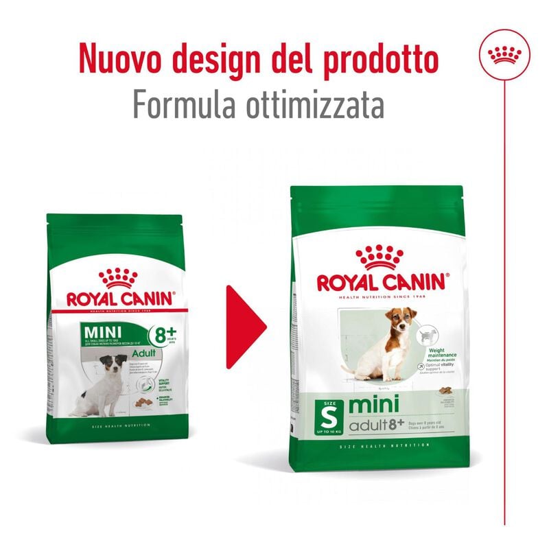 Royal Canin Dog Mini Adult +8, 8kg Royal Canin Dog Mini Adult +8, 8kg