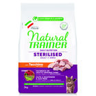 Natural Trainer Cat Adult Sterilised Tacchino 3 kg image number 0