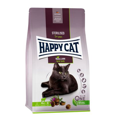 Happy Cat Sterilised Agnello 300 gr