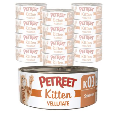Petreet Cat Kitten Vellutate Salmone 60 gr