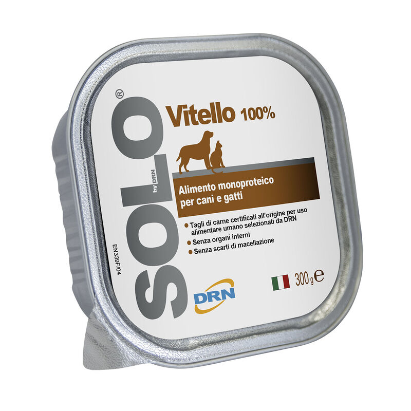 DRN Solo per Cane e Gatto Vitello 300 gr