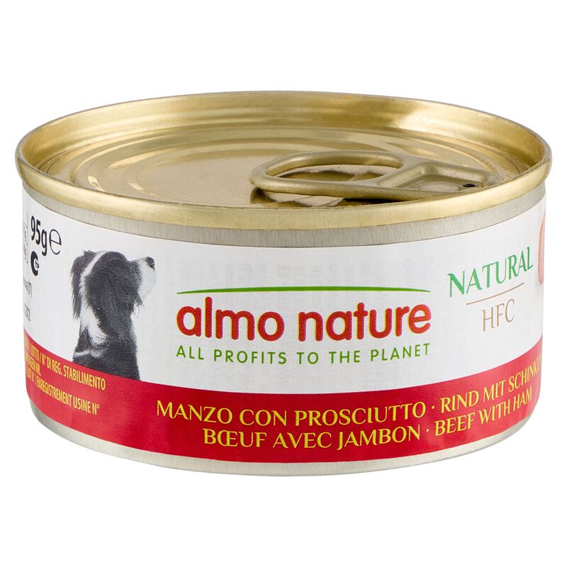 Almo Nature HFC Natural Dog Adult Manzo con Prosciutto 95gr