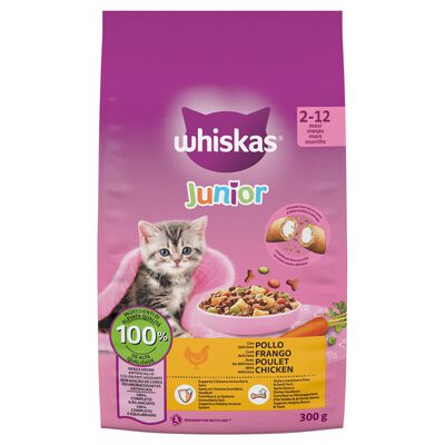 Whiskas Junior croccantini con Pollo 300 gr