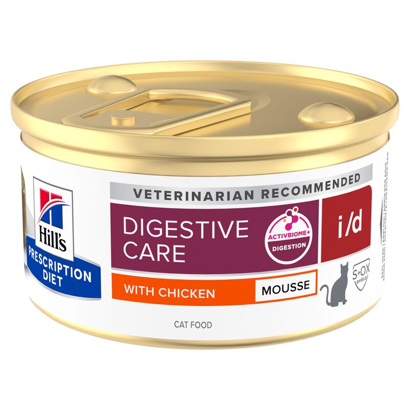 Hill's Prescription Diet i/d Cibo umido per gatti adulti con Pollo 85 gr