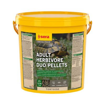 Sera Tortoise Adult Herbivore Duo Pellets 1 lt