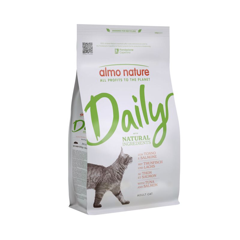 Almo Nature Daily Maintenance Cat Adult con Tonno e salmone 1.2kg