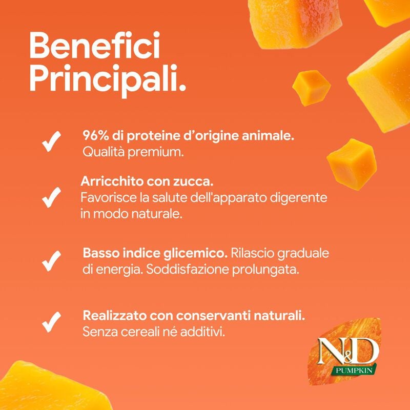 N&D Farmina Pumpkin Cat Cervo e Mela 300 gr