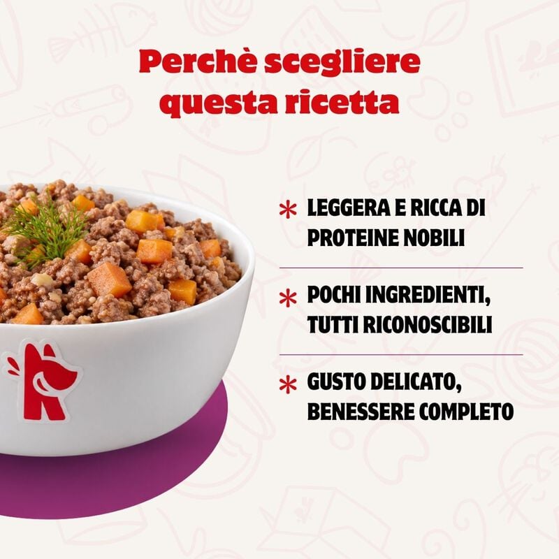 Real Bowl Rag&ugrave; per gatti adulti con Tacchino 80 gr