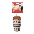 Camon Gioco Cane Peluche Bevande con Squeaker