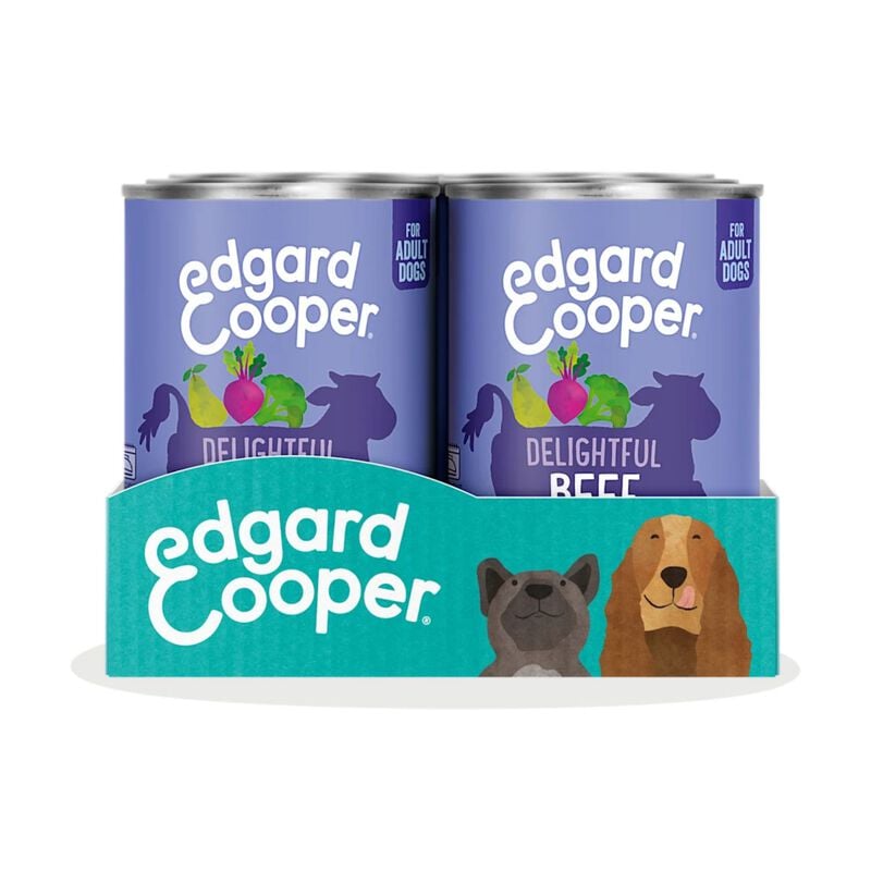 Edgard & Cooper Dog Adult Manzo 400 gr