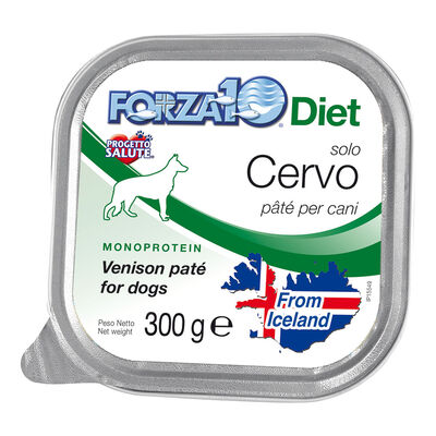 Forza10 Diet Dog Solo Diet paté con Cervo 300 gr