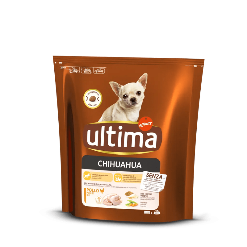 Ultima Dog Adult Chihuahua con Pollo 800 gr