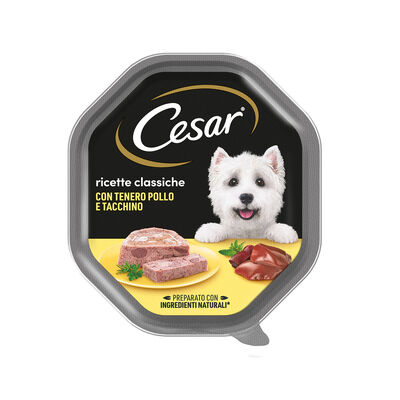 Cesar Dog Ricette Classiche Pollo e Tacchino 150 gr