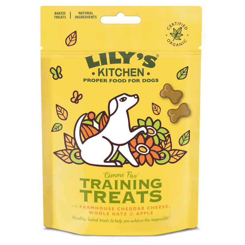 Lily's Kitchen Dog Adult Training Treats Formaggio e Mela 80 gr