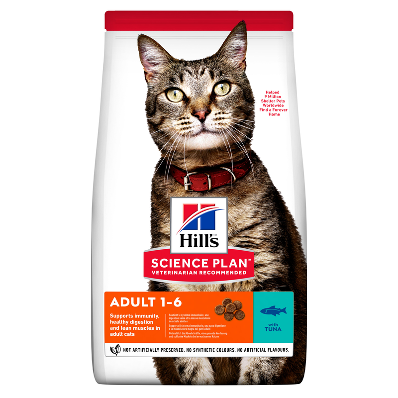 Hill's Science Plan Cat Adult con Tonno 10 kg