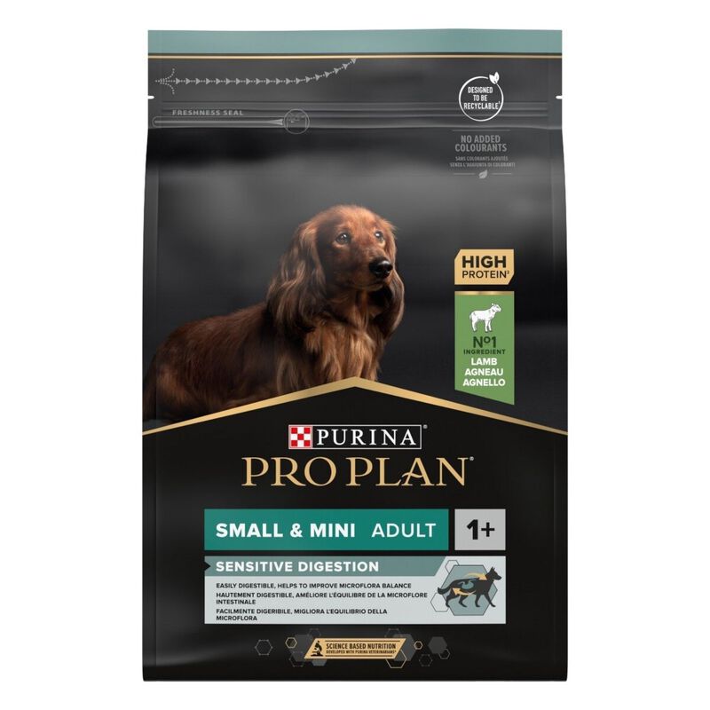 Purina Pro Plan Dog Adult Small & Mini Sensitive Digestion Agnello 3 kg