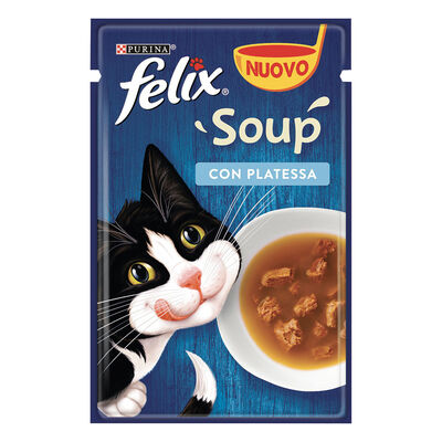 Felix Soup Cat Adult Platessa 48 gr