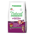 Natural Trainer Cat Adult Sterilised Anatra 1,5 kg
