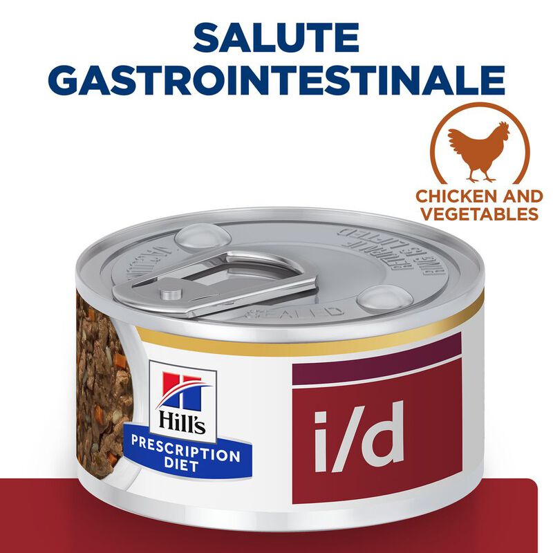 Hill's Prescription Diet Cat i/d spezzatino con Pollo e verdure 82 gr