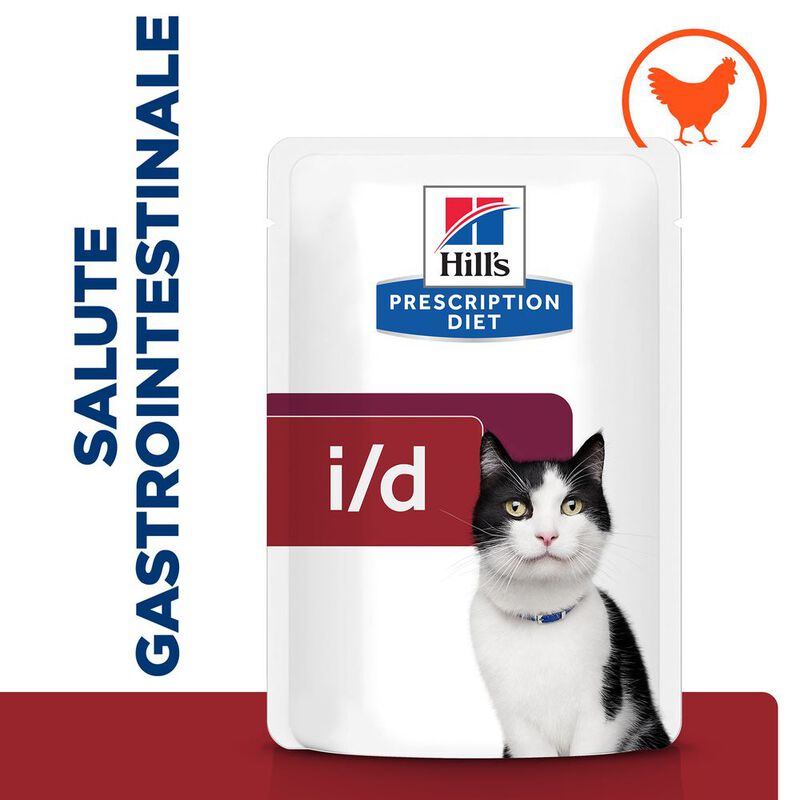 Hill's Prescription Diet Cat i/d Digestive Care con Pollo 85 gr