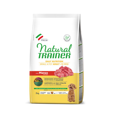 Natural Trainer Dog Adult Mini Manzo 2 kg