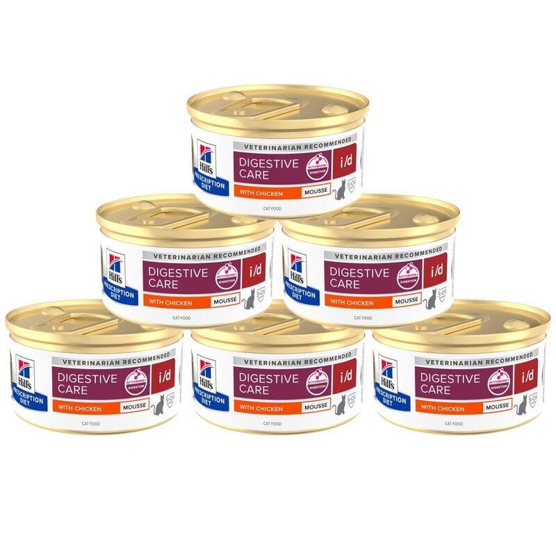 Hill's Prescription Diet i/d Cibo umido per gatti adulti con Pollo 85 gr