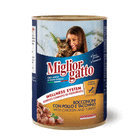 Migliorgatto Cat Adult bocconcini con Pollo e Tacchino 405 gr