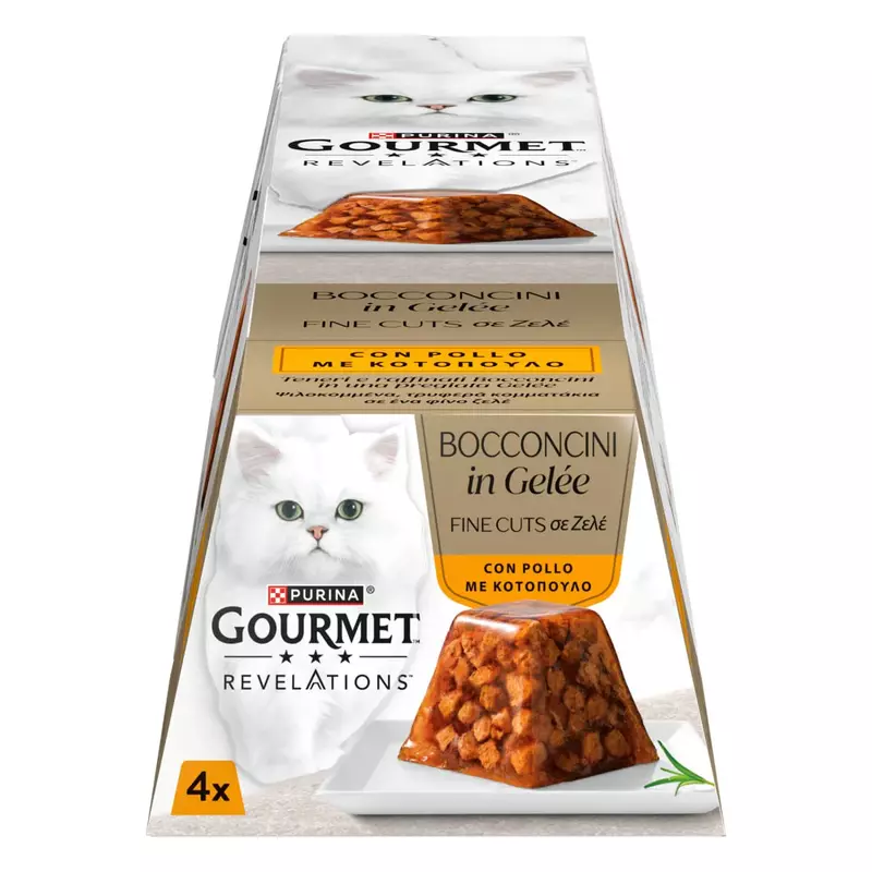 Gourmet Cat Adult Revelations Pollo 4x57g