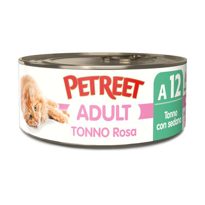 Petreet Cat Tonno rosa Tonno con sedano 70 gr